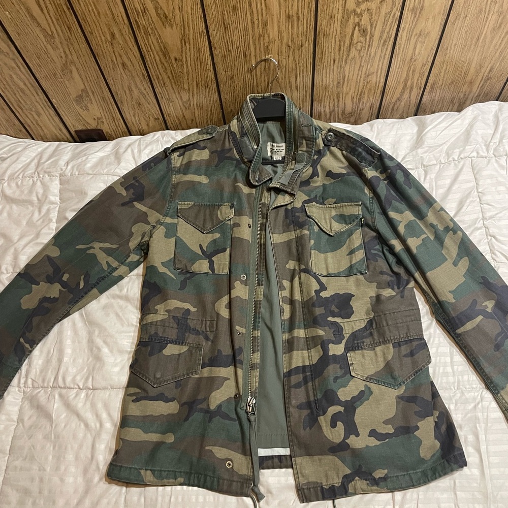 Mens M-65 military jacket (Alpha industries)
